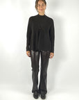 Hemisphere - 2524626-17 - Cardigan V-hals 100% wol - dark choco