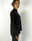 Hemisphere - 2524626-17 - Cardigan V-hals 100% wol - dark choco