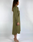 Hemisphere - 25105jana-5 - Hemdkleid Paper Touch - Khaki