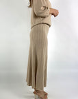 Hemisphere - 2514601H-17 - Rock lang plissiert Merino - warm sand