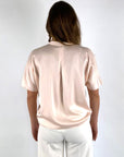 Hemisphere - 2516HOLA-5 - Seidenstretchbluse - 4323 Aprikose