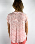 Hemisphere - 2418PALMA-P - Ärmellose Bluse mit Paisley-Print in Pink