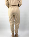 Antonelli Firenze - Roda - Flanellhose mit Gummizug - Sand