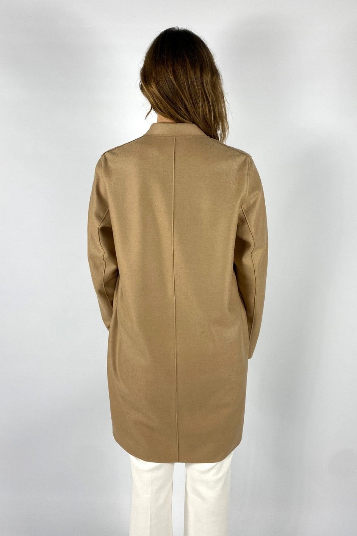 Harris Wharf - A1301MLX | 418 - Coat light pressed wool
