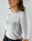 Anneclaire - D0975 201 - Pullover aus Baumwollmischung - weiß