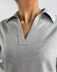Antonelli Firenze - Carl 38340 - Pullover mit Polokragen - Grau
