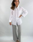 Antonelli Firenze - Arthur 82879 - Bluse Popeline - weiß