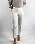 Cambio - Ros 6231 010 - Punto Milano Jerseyhose Ecru