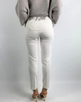 Cambio - Ros 6231 010 - Punto Milano Jerseyhose Ecru