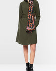 Marc Cain mini-jurk met riem – Forest Night New