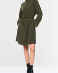 Marc Cain mini-jurk met riem – Forest Night New