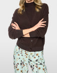 Marc Cain cardigan van kasjmier Seal Brown – BC 39.08 M68 | 697