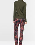Marc Cain basic-shirt met opstaande kraag – Forest Night New