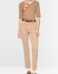 Marc Cain basic-shirt met versiering – Tannin