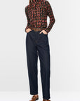 Marc Cain shirt met abstract pied-de-poule-patroon – Tigerlily
