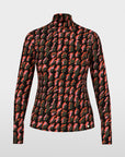 Marc Cain shirt met abstract pied-de-poule-patroon – Tigerlily