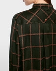 Marc Cain bedrukte blouse van viscose – Forest Night New