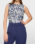 Marc Cain gebreide top Knitted in Germany Bright Ecru – BC 61.02 M02 | 112