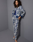 Marc Cain SYDNEY broek met print Midnight Sail – BC 81.35 J41 | 391