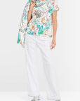 Marc Cain - YC 48.67 J51 | 504 - T-shirt bladmotief - multicolor