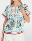 Marc Cain - YC 51.32 W75 | 504 - Seiden-Kimonobluse - mint