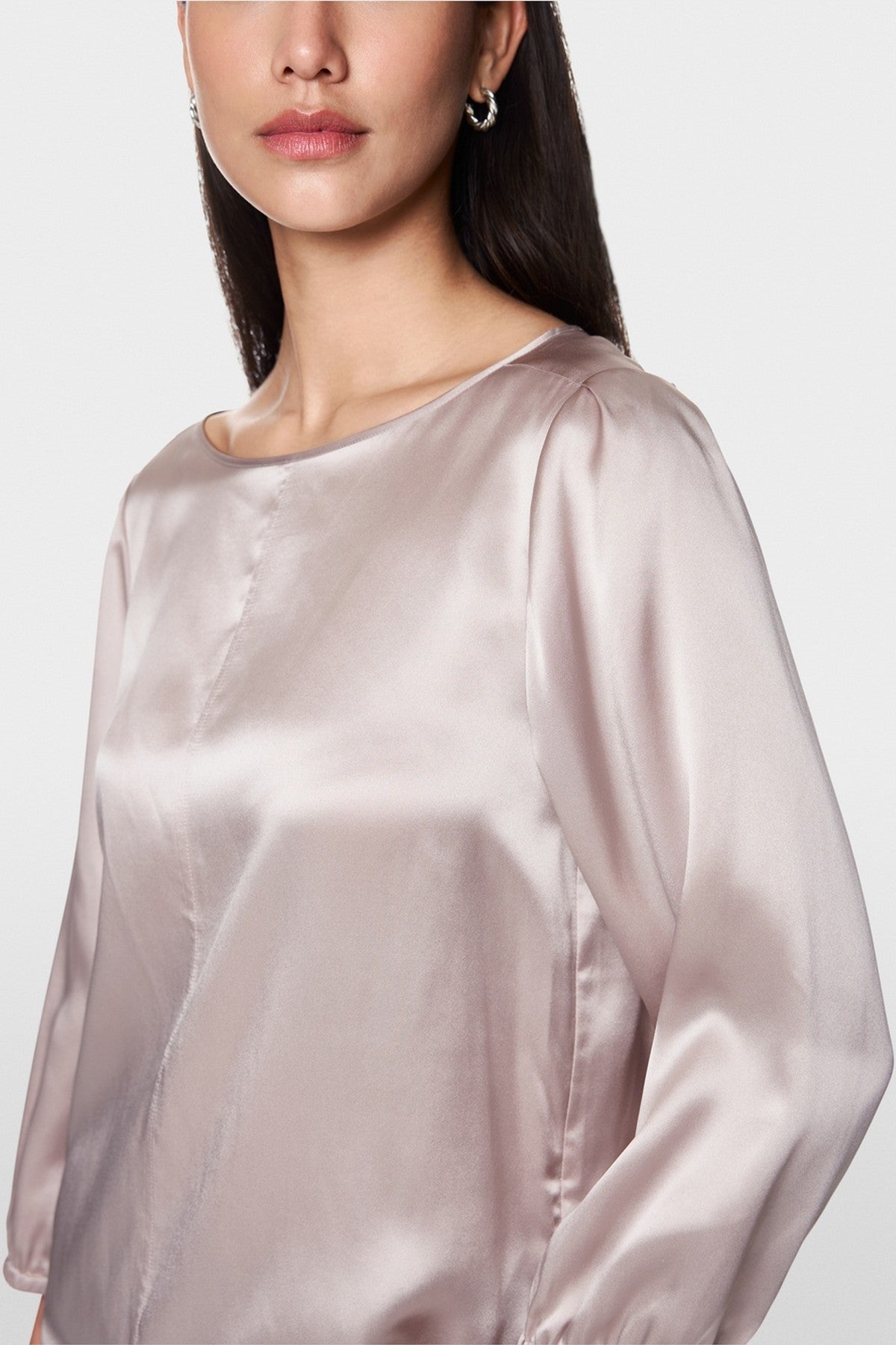 Marc Cain - ZA 51.23 W52 | 702 - Shirtbloes zijde - zachtroze