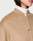 Marc Cain - ZC 12.02 W33 | 625 - Jas oversized manchetten - warm sand