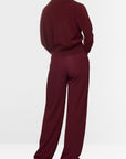 Marc Cain - ZC 39.12 M68 | 294 - Gillet kort cashmere - burgundy