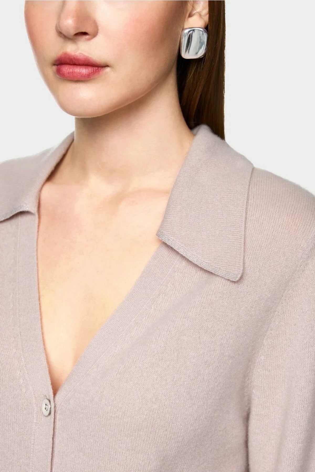 Marc Cain - ZC 39.12 M68 | 702 - Gillet open kraag - light taupe