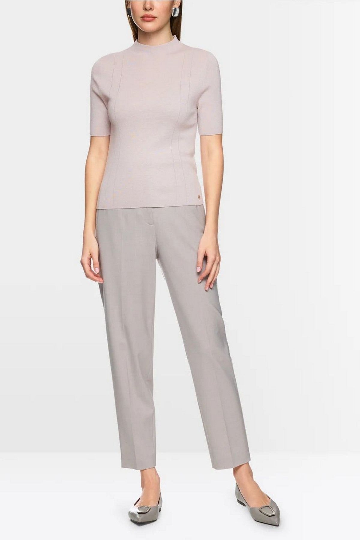 Marc Cain - ZC 41.06 M52 | 702 - Truitje lurexdetails - light taupe
