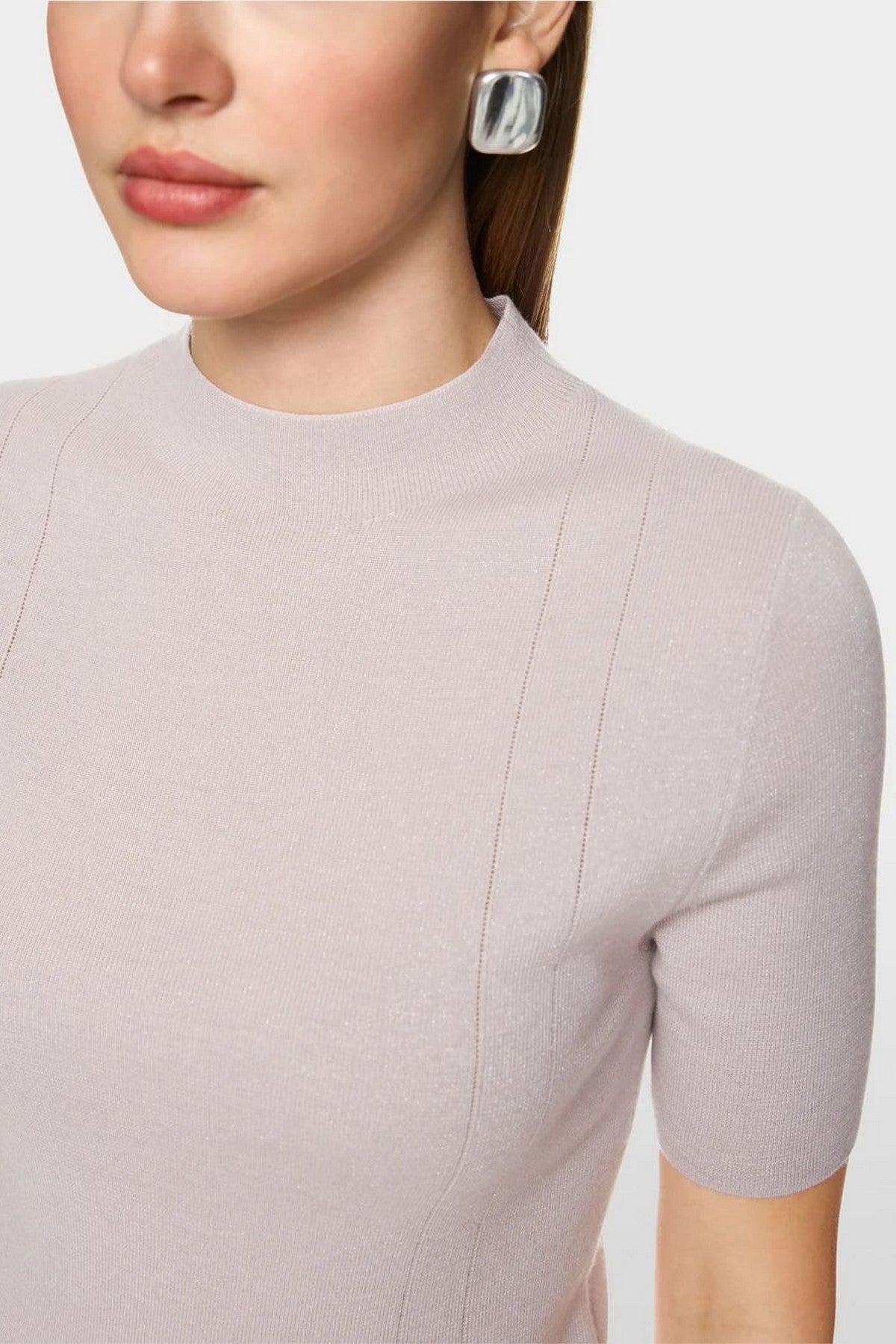 Marc Cain - ZC 41.06 M52 | 702 - Truitje lurexdetails - light taupe