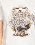 Marc Cain - ZC 48.32 J53 | 110 - T-shirt schaap - off-white