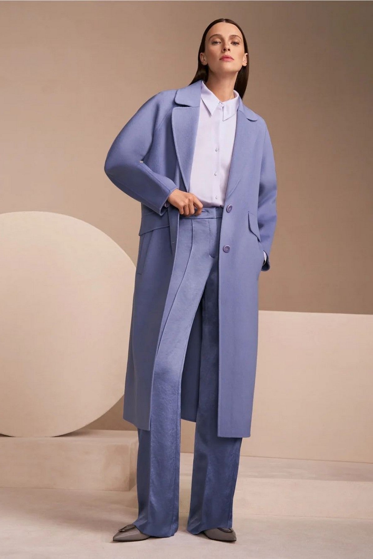 Marc Cain - ZC 51.09 W40 | 710 - Bloes zijde - soft lavender
