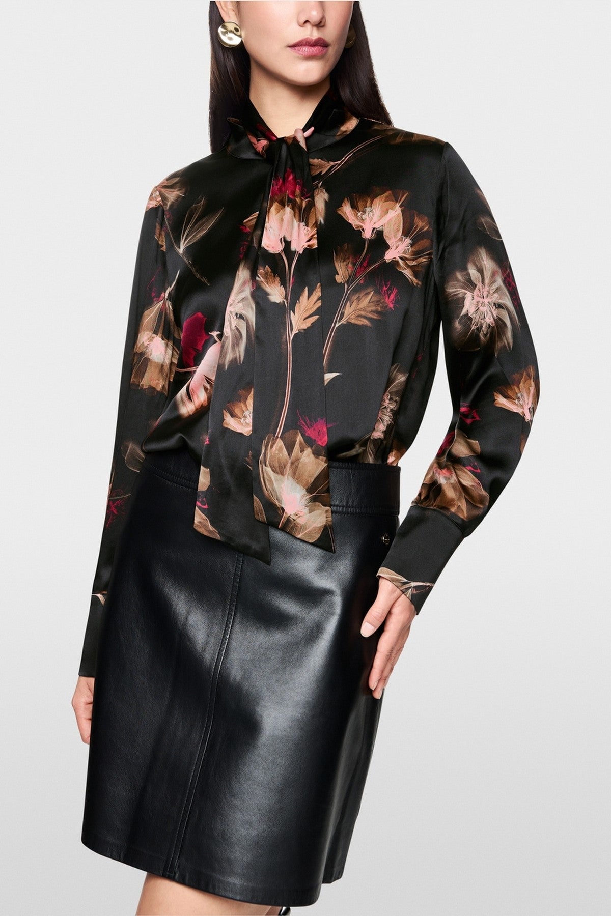 Marc Cain - ZC 51.11 W28 | 900 - Blouse strik - zwart