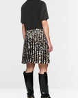 Marc Cain - ZC 55.01 J15 | 900 - Blouse strik 2 stoffen - zwart