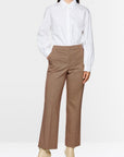 Marc Cain - ZC 81.17 W67 | 289 - Broek fijne pepita - beige