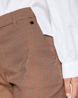 Marc Cain - ZC 81.17 W67 | 289 - Broek fijne pepita - beige