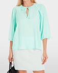 Marc Cain - YC 51.31 W39 | 504 - Bluse mit Raglanärmeln - Mint