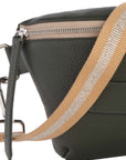 Marie Martens Coachella XL crossbody- en heuptas – Dark Green