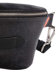 Marie Martens Coachella XL crossbody- en heuptas – Black Python