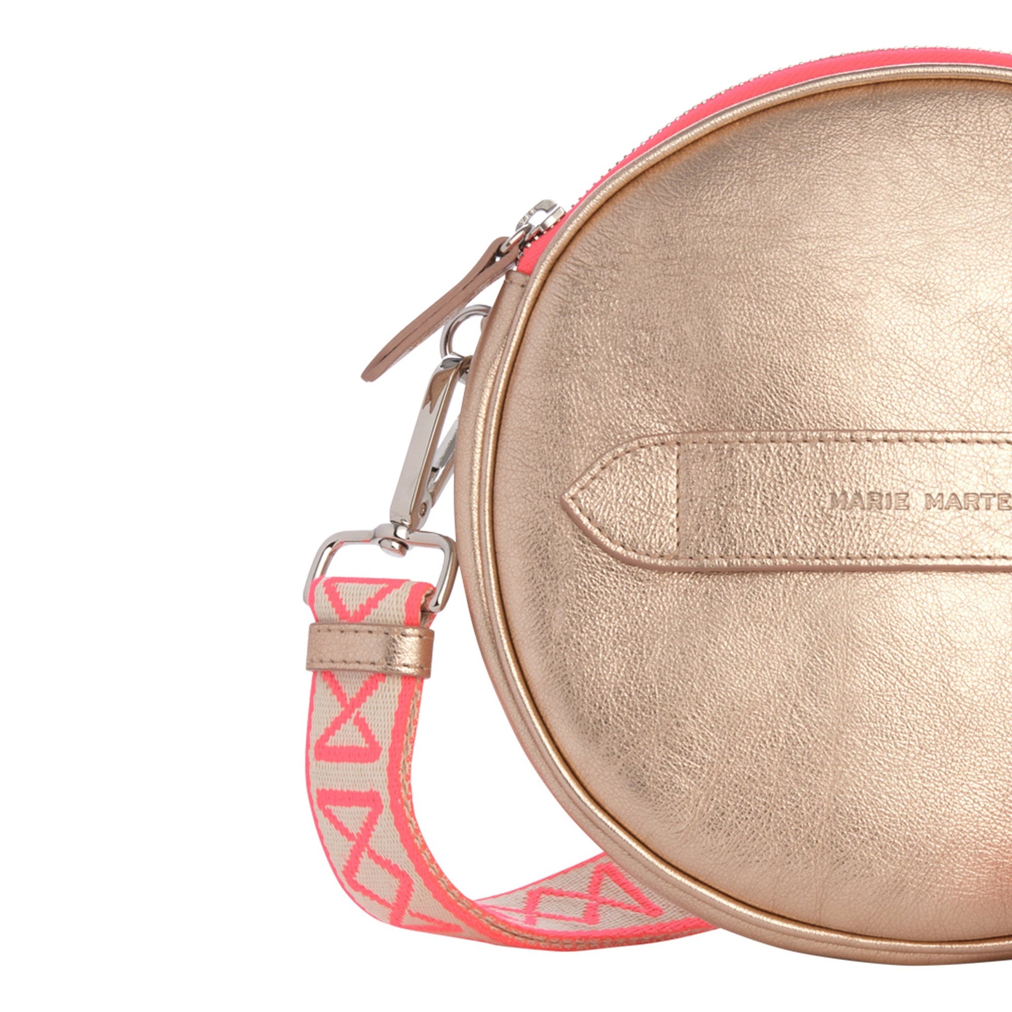 Marie Martens - Disco - Handtas rond - rose gold