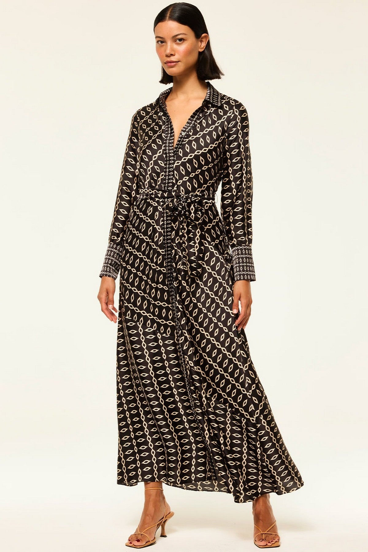 Misa Los Angeles - Stevie dress - Kleed go west geomix