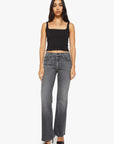 MOTHER The Bookie Sneak jeans in Dainty And Dangerous met donkergrijze bootcut pasvorm