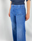 Mother - 11085-1008 - Jeans Seventies High Waist - Mittelblau
