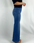 Mother - 11085-1008 - Jeans Seventies High Waist - Mittelblau