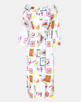 Mucho Gusto - Dress C51CIN092 - Jurk off-shoulder print