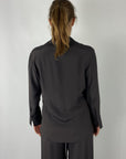 Natan - Desar-J5CE501-167 - Hemdbluse Doppelpanel - Schokolade