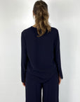 Natan - Dustin-N6NJ03 - Shirt crepe - marine
