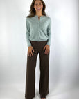 Natan Nelly-aircash 150 zacht cashmere vest in Mint