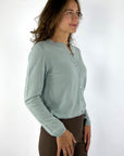 Natan Nelly-aircash 150 cashmere vest – Mint